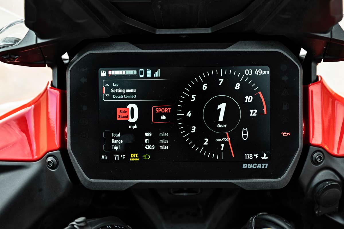 Ducati Multistrada V4 Instrument Cluster Screen Protector