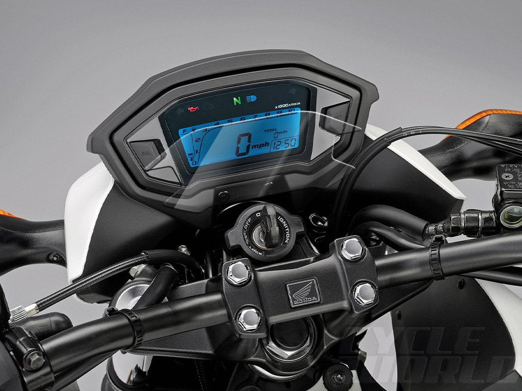 Honda CRF250L / Rally 2017+, CBR500R/F/X 2013+, MSX125 Grom Instrument Cluster Screen Protector